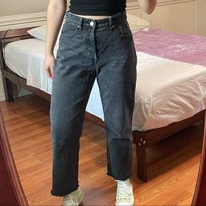 Black Zara Straight Leg Jeans